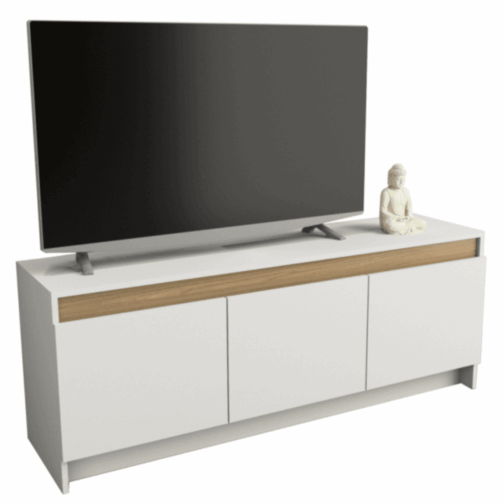 Mesa Tv Rack Home 1151 3 Puertas 1.35m