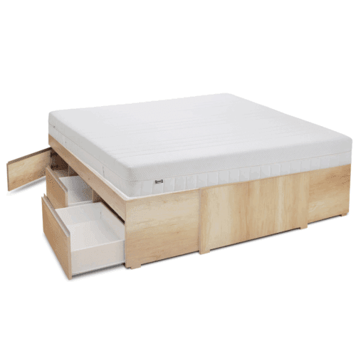 Box Base Moderna Kendor 4 Cajones Adaptable 2m