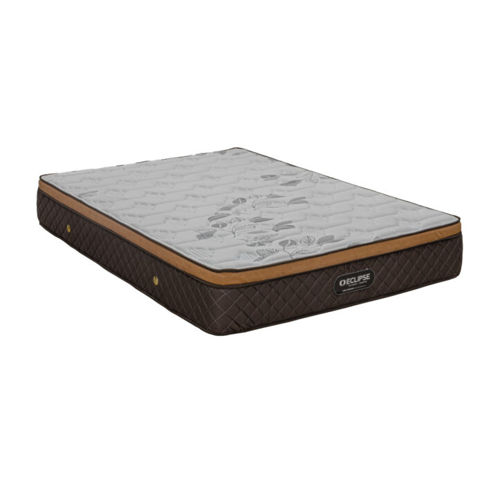 Colchón Línea Dorada RESORTES S/Vuelta 160 X 200 X 24 C/Pillow