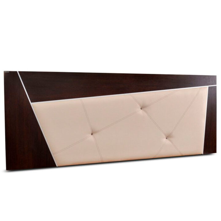 Respaldo Cabecera Moderno Kendor Tapizado Sepia 2m