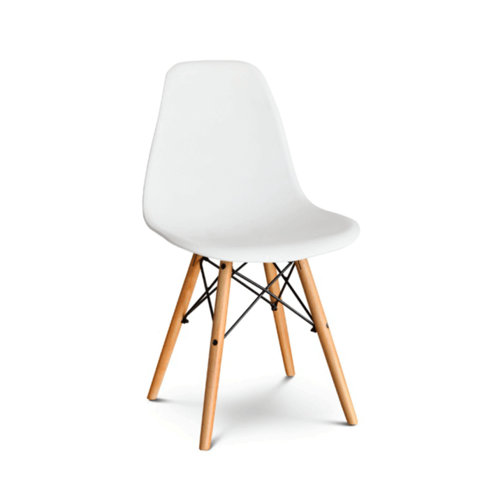 SILLA EAMES PATAS MAD-HAYA