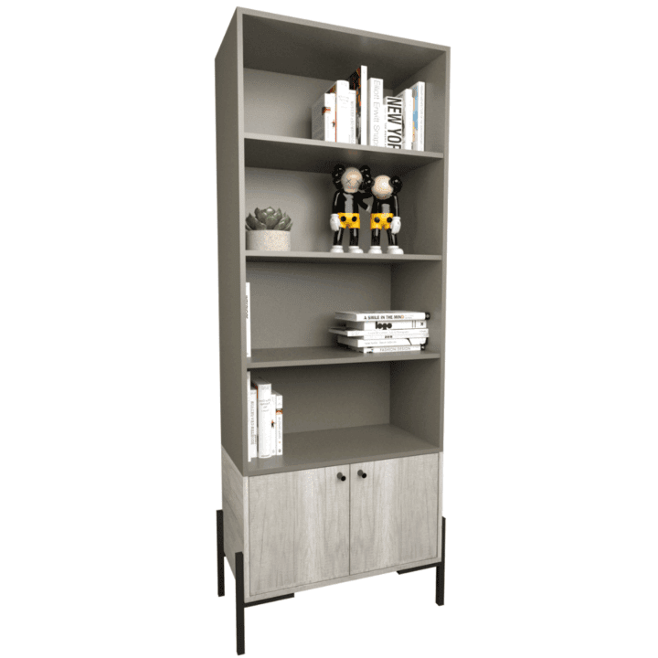 Biblioteca Estanteria Metalwood Industrial 4256 Abierta 0.67m