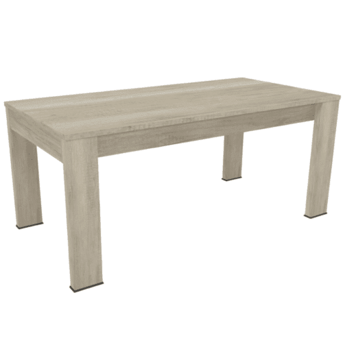 Mesa Comedor Moderna Capri Fija Patas Melamina 1.80m