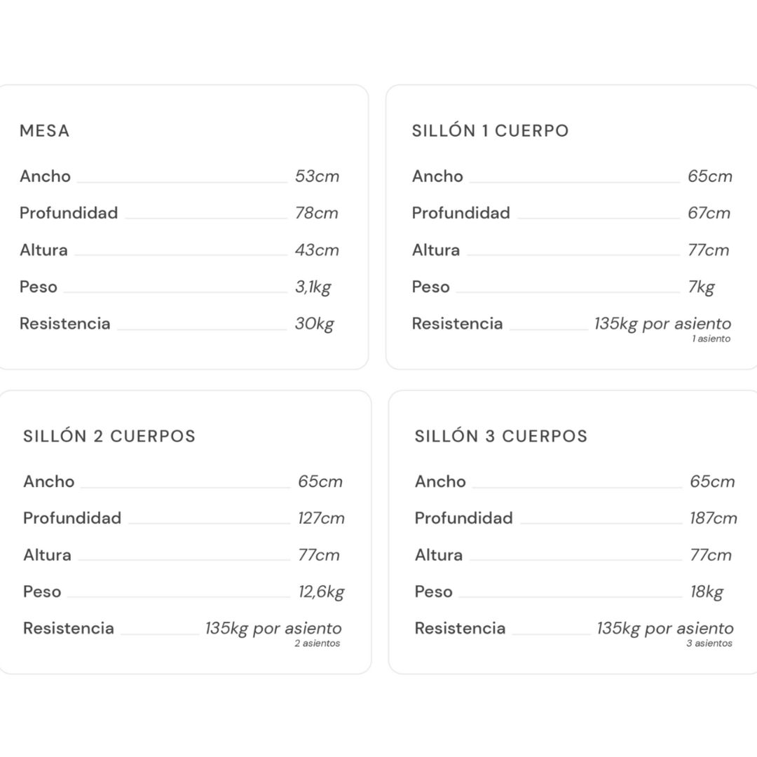 Set2 Jardín Plástico Paris Capuchino - Image 4