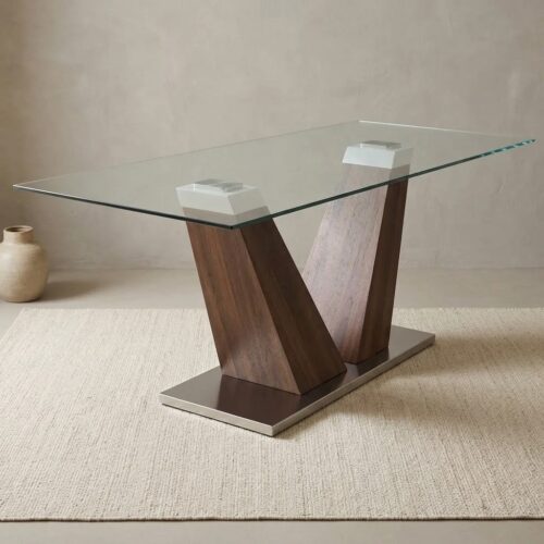 Mesa Comedor House 1.60m Dark Wood