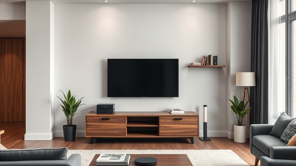 Cómo elegir mesa de TV según tu televisión: guía 2026